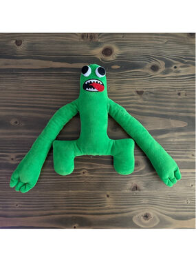 Green Rainbow Friends Plush Garten of Banban 10 Inch Stuffed Toy